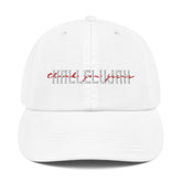 Hallelujah Thank You Jesus Embroidered Christian Champion Hat EternalChristianTees White